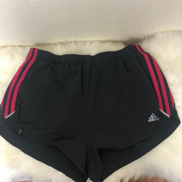 adidas Pants - Adidas Clima365 Large Black & Pink Shorts